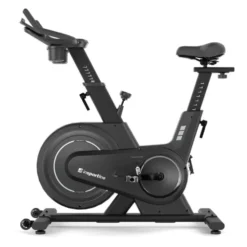 Vélo de cardio ZenRoute 100 avec capteur de fréquence cardiaque optique et écran LCD - Volant d'inertie 6 kg