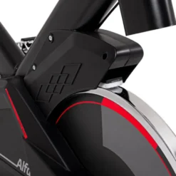 Vélo de course Alfan à haute vitesse avec siège et poignées réglables pour séance de cardio - Système de freinage à friction