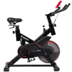 Vélo de course Alfan à haute vitesse avec siège et poignées réglables pour séance de cardio - Système de freinage à friction
