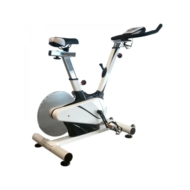 Vélo de course avec selle et guidon multi réglable - Roue d'inertie de 21 kg