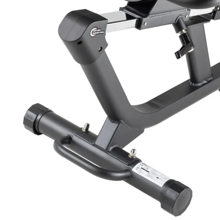 Vélo de fitness semi-allongé avec poignées pour calcul de la fréquence cardiaque - Ecran affichage pour suivi de performance