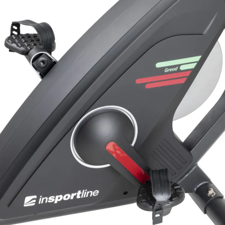 Vélo de fitness semi-allongé avec poignées pour calcul de la fréquence cardiaque - Ecran affichage pour suivi de performance