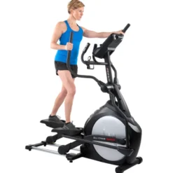 Vélo de fitness silencieux avec écran LCD et roue d'inertie 16 kg