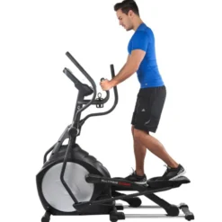 Vélo de fitness silencieux avec écran LCD et roue d'inertie 16 kg