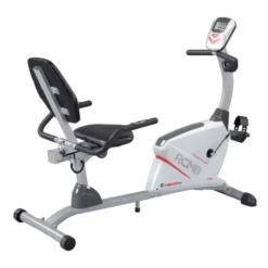 Vélo de fitness Varis semi-couché à commande manuelle avec siège multi-réglable - Système de freinage magnétique