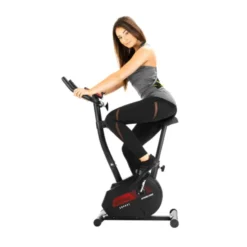 Vélo de home-gym pour entraînement de cardio-training avec rouleaux de transport