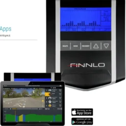 Vélo d'entraînement avec tableau de bord et 18 programmes de courses - Haute qualité - Ergometer Exum