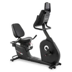 Vélo d'entraînement inclinable avec écran LCD et programme de formation - Confort garanti