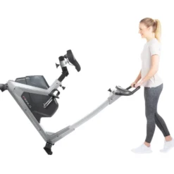 Vélo de santé silencieux avec tableau de bord - Résistance 25 à 400 watts
