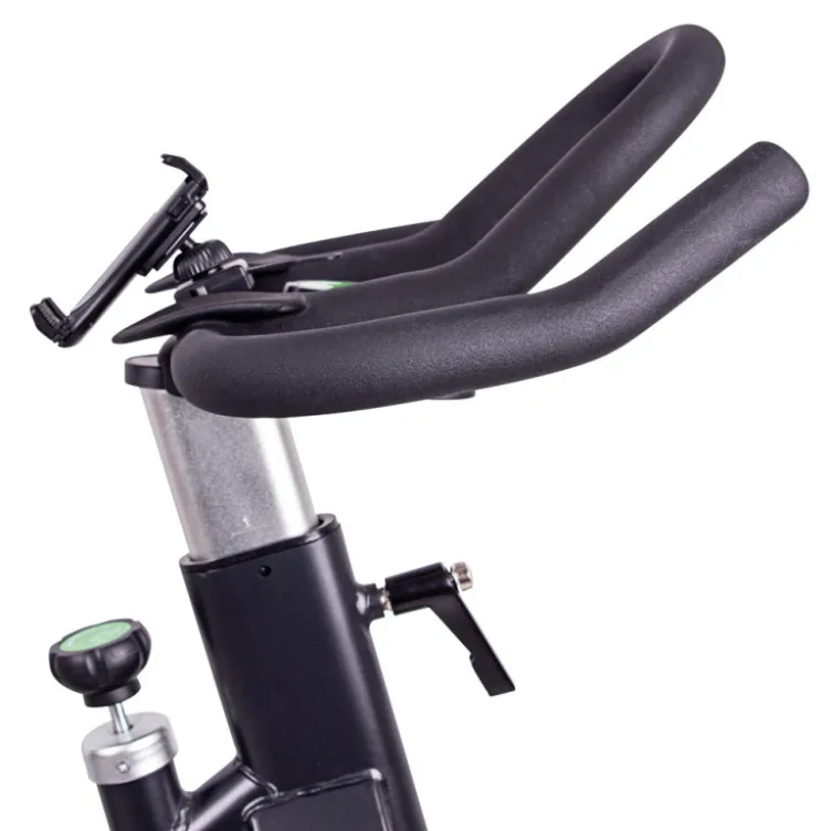 Vélo de spinning Airin de gamme avec cadre en acier stable pour training cardio - Selle souple confortable