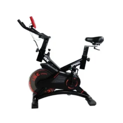 Vélo de spinning avec console multi-fonction roue d'inertie à résistance