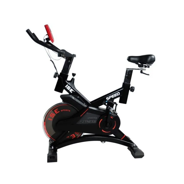 Vélo de spinning avec console multi-fonction roue d'inertie à résistance