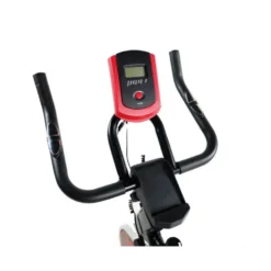 Vélo de spinning avec console multi-fonction roue d'inertie à résistance
