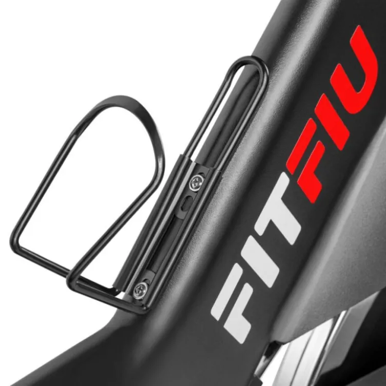 Vélo de spinning avec roue d'inertie 24 kg - Résistance par friction