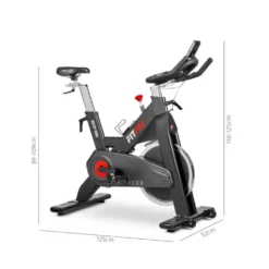 Vélo de spinning avec roue d'inertie 24 kg - Résistance par friction