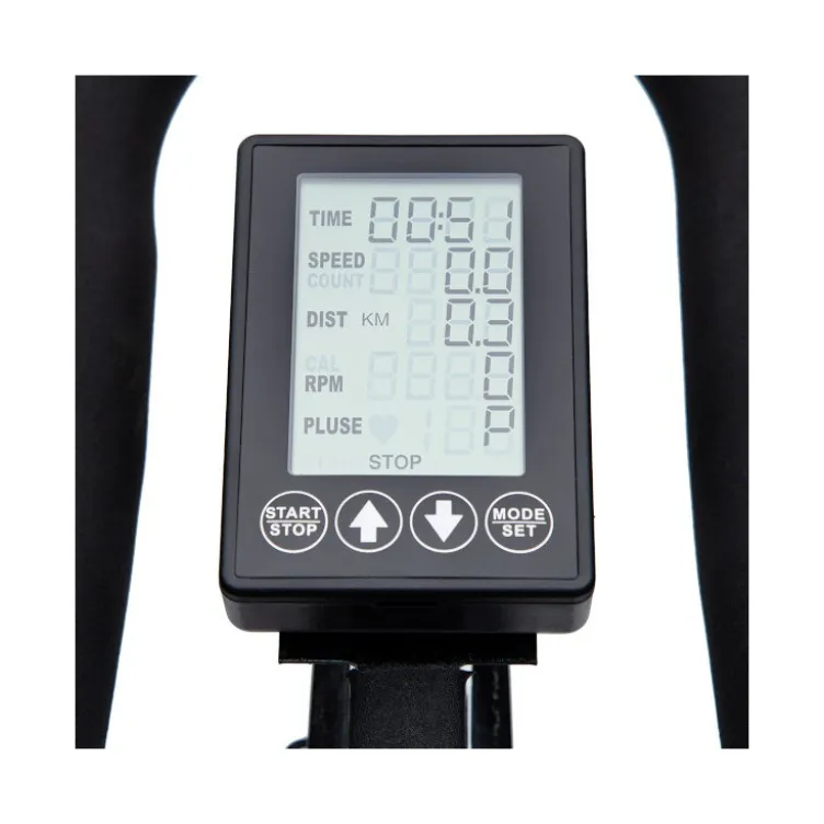 Vélo de spinning avec roue d'inertie 15 kg pour homegym