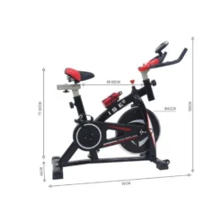 Vélo de Spinning cardio pour home-gym avec écran d'affichage LCD