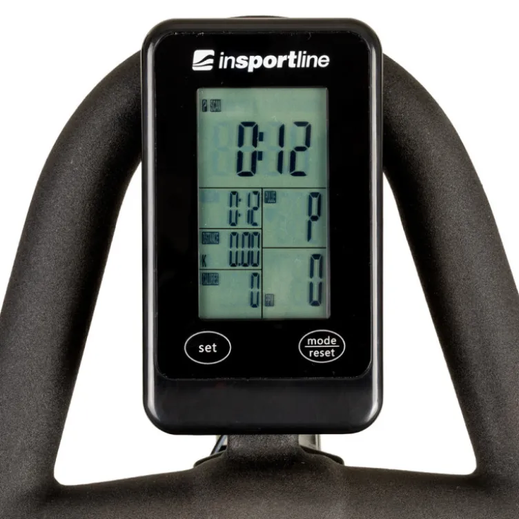 Vélo de spinning Drakkaris avec volant d'inertie puissant de 18 kg et système de freinage à friction - Siège réglable