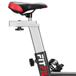 Vélo de spinning pour entraînement en home-gym équipé d'un écran LCD multifonctions