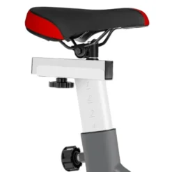 Vélo de spinning réglable avec roue d'inertie 16 kg et écran LCD