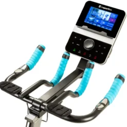 Vélo de vitesse connecté avec frein magnétique et 29 programmes d'entraînement - Ecran LCD complet