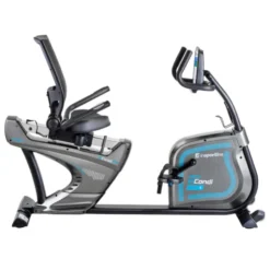 Vélo d'exercices connecté InCondi R600i pour training de cardio en position semi-allongé - Construction stable et robuste