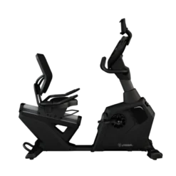 Vélo d'exercice semi-allongé avec écran tactile Titanium Strength RB2000T - Niveaux ajustables et programmes pré-définis