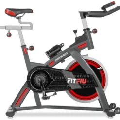 Vélo d'indoor avec roue d'inertie 24 kg - Réglage vertical et horizontal