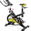 Vélo d'intérieur pour entraînement home-gym avec réglage de la selle, du siège et du guidon