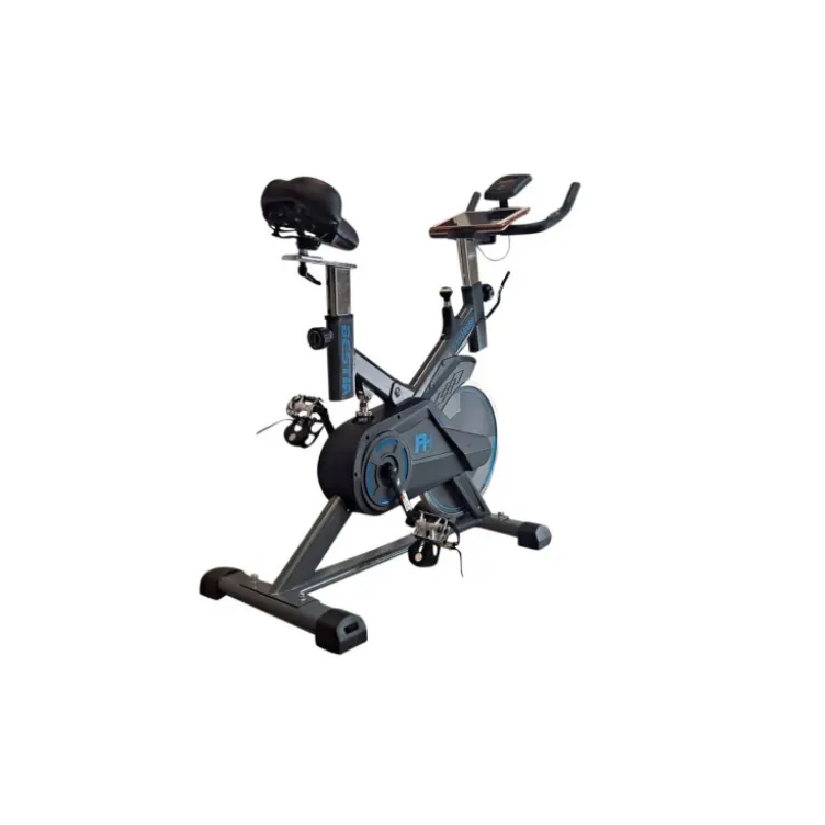 Vélo d'intérieur semi pro avec différents niveaux d'intensité - Selle réglable et guidon multi-positions