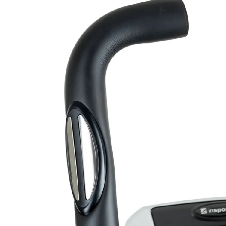 Vélo elliptique Atlanta Black à commande manuel et fonctionnement ultra silencieux - Volant d'inertie de 7 kg