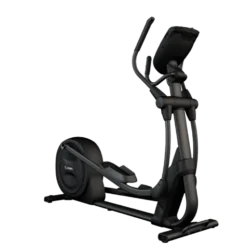 Vélo elliptique auto-alimenté Titanium Strength CT2000 avec écran LED et 20 niveaux de résistance - Foulée longue