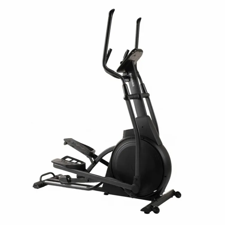 Vélo elliptique avec ordinateur LCD et inclinaison jusqu'à 3 niveaux pour le cardiotraining