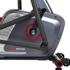 Vélo elliptique avec roue d'inertie de 12 kg et écran LCD - 350 watts max