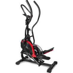 Vélo elliptique avec roue d'inertie 7 kg pour cardio à domicile - 8 niveaux de résistance