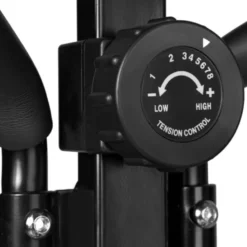 Vélo elliptique avec roue d'inertie 7 kg pour cardio à domicile - 8 niveaux de résistance