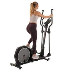 Vélo elliptique Crossfly BT avec indications BPM -roue d'inertie 18 kg