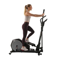 Vélo elliptique Crossfly BT avec indications BPM -roue d'inertie 18 kg
