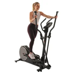 Vélo elliptique Crossfly BT avec indications BPM -roue d'inertie 18 kg