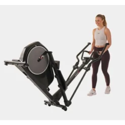 Vélo elliptique Crossfly BT avec indications BPM -roue d'inertie 18 kg