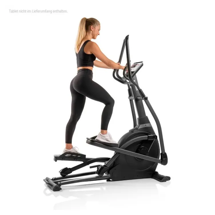 Vélo elliptique de cardio SpeedMotion II avec roue d'inertie 18 kg - 3 niveaux d'inclinaison et 16 niveaux d'intensité