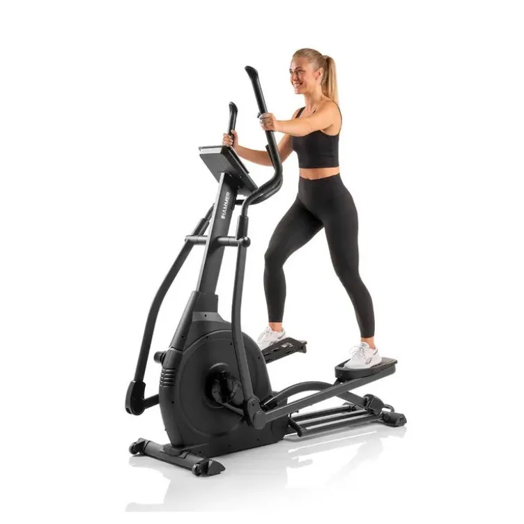 Vélo elliptique de cardio SpeedMotion II avec roue d'inertie 18 kg - 3 niveaux d'inclinaison et 16 niveaux d'intensité