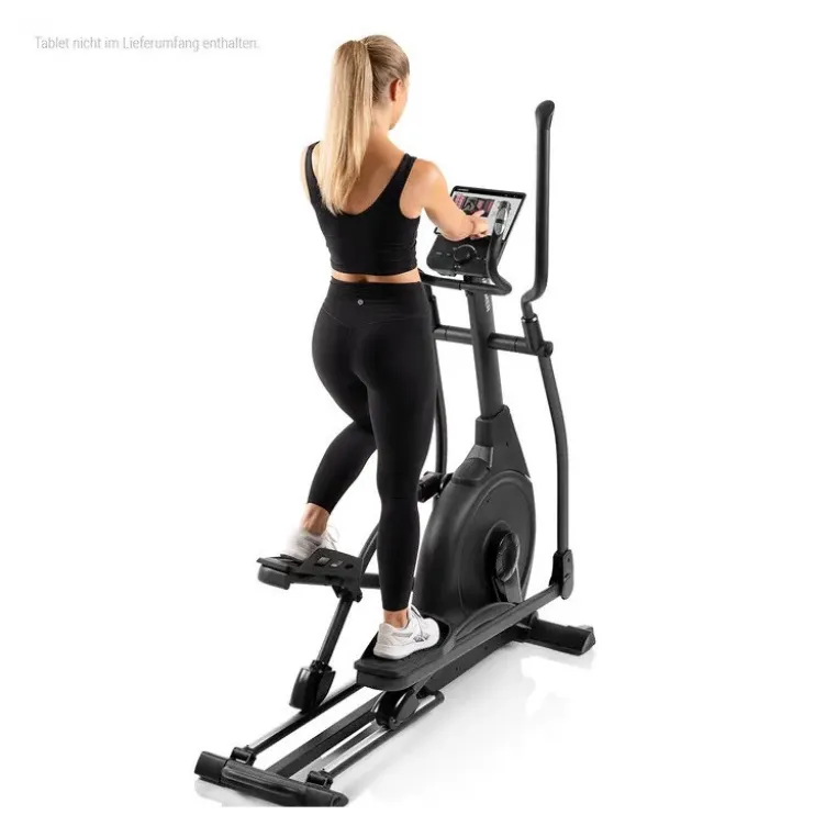 Vélo elliptique de cardio SpeedMotion II avec roue d'inertie 18 kg - 3 niveaux d'inclinaison et 16 niveaux d'intensité