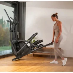 Vélo elliptique de cardio SpeedMotion II avec roue d'inertie 18 kg - 3 niveaux d'inclinaison et 16 niveaux d'intensité