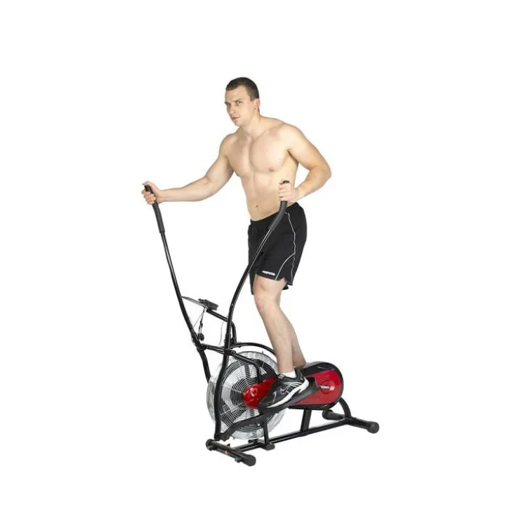 Vélo elliptique à domicile avec résistance aérodynamique et écran LCD