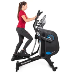 Vélo elliptique inCondi ET800i avec écran de contrôle tactile et longueur de foulée réglable - 16 modes de résistance