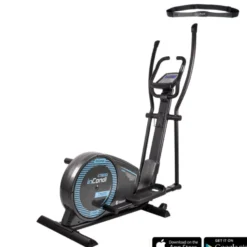 Vélo elliptique éléctronique InCondi ET600i de cardio-training roue d'inertie 8kg et écran LCD