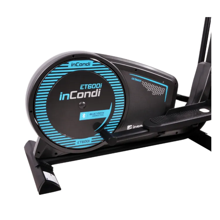 Vélo elliptique éléctronique InCondi ET600i de cardio-training roue d'inertie 8kg et écran LCD