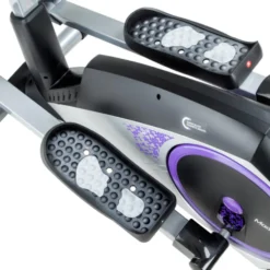 Vélo elliptique Madesto moderne avec support pour tablettes - Ecran de contrôle et moniteur de fréquence cardiaque
