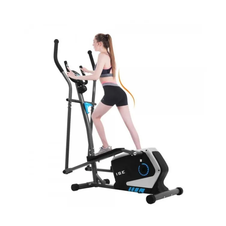 Vélo elliptique magnétique pour Home-gym 8 niveaux de résistance